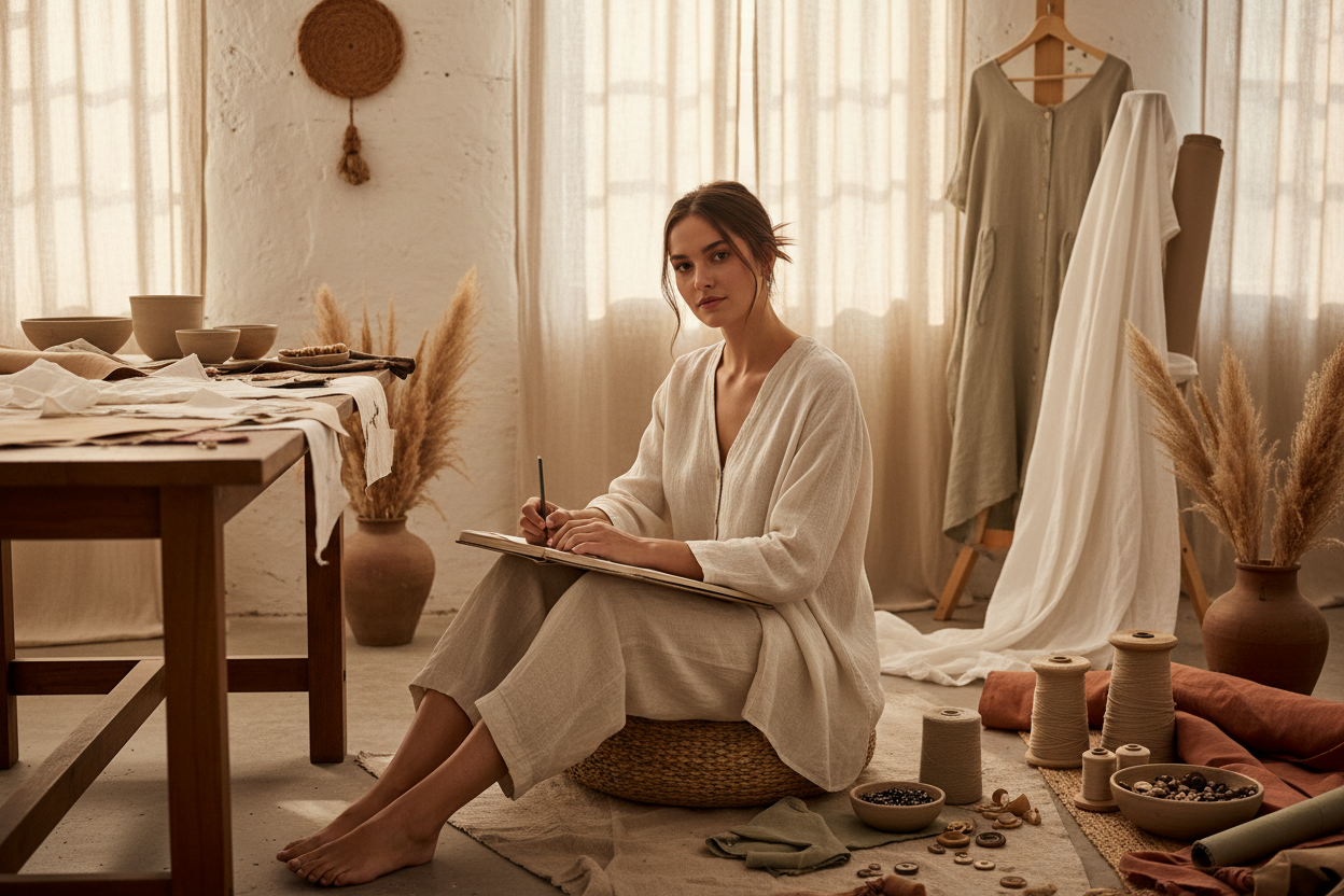 Casual atelier fashion hero banner